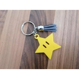 Super Mario Super Star 3D Printed Keyr.. Super Mario Super Star 3D Printed Keyr..