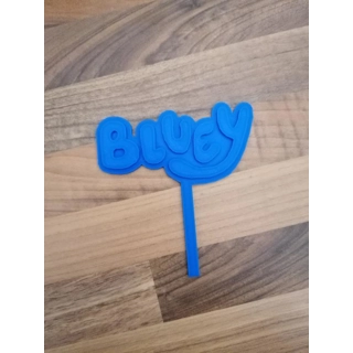 Bluey Logo 3D Printed C..