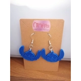 Disney Stitch 3D Printed Earring Set