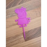 Peppa Pig Birthday Girl 3D Printed Cak..