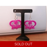 Barbie 3D Printed Earrings Set