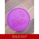 Barbie 3D Printed Coaster