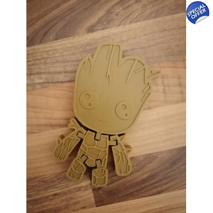 Marvel I Am Groot ARTICULATED Flexi 3D Printed Marvel I Am Groot ARTICULATED Flexi 3D Printed
