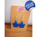 Super Mario Luma 3D Printed Earrings Set