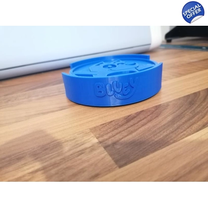 Bluey - Bluey, Bingo Bandit Chilli Placemat Mug 3D 4 Piece 3D Printed Coaster Set