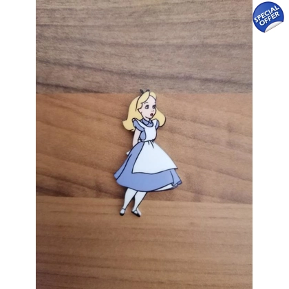 Disney Alice In Wonderland Still Standing  Acrylic Sublimated Magnet Disney Alice In Wonderland Still Standing  Acrylic Sublimated Magnet