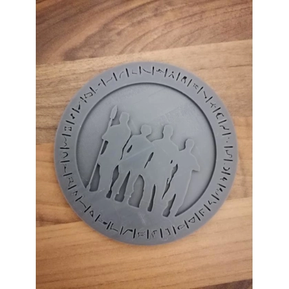 StarGate SG1 3D Printed Coaster StarGate SG1 3D Printed Coaster