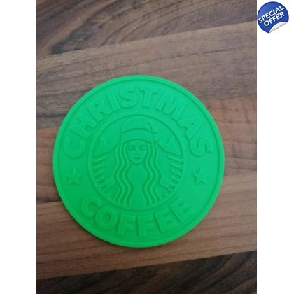 Starbucks Christmas Coffee 3D Printed Coaster