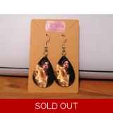 Michael Jackson Sublimated Earrings Set