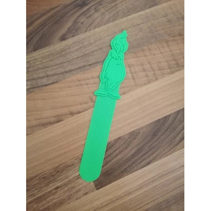 The Grinch Standing 3D Printed Design 2 Bookmark The Grinch Standing 3D Printed Design 2 Bookmark