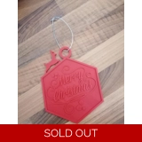 Merry Christmas Hanging Sign 2 Piece S..