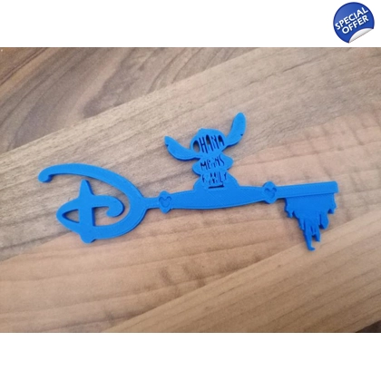 Disney Stitch Family 3D Printed Key