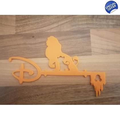 Disney Lion King 3D Printed Key Disney Lion King 3D Printed Key