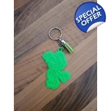Super Mario Luigi 3D Printed Keyring