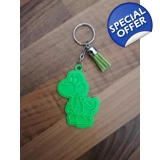Super Mario Yoshi 3D Printed Keyring