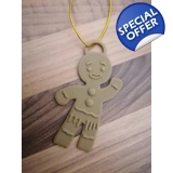 Shrek Gingerbread 3D Printed Hanging D..