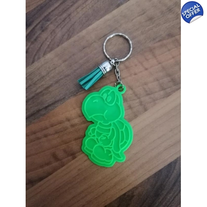 Super Mario KoopaTroopa 3D Printed Keyring Super Mario KoopaTroopa 3D Printed Keyring