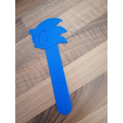 Sonic the Hedgehog Sonic Classic Face 3D Printed Bookmark Sonic the Hedgehog Sonic Classic Face 3D Printed Bookmark