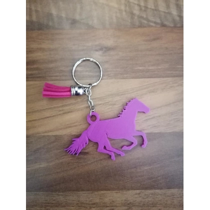 Horse 3D Printed Keyring Horse 3D Printed Keyring