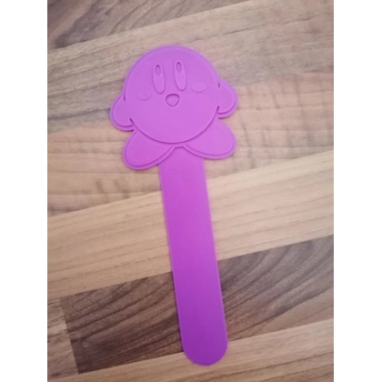 Kirby Face Retro 3D Printed Bookmark Kirby Face Retro 3D Printed Bookmark