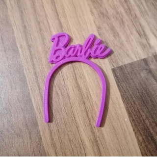 Barbie Logo 3D Printed ..
