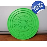 St Patricks Day 3D Printed Coaster