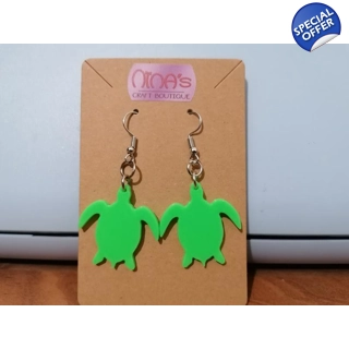 Turtle Silhouette 3D Pr..