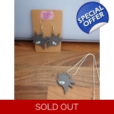 Sonic the Hedgehog ( Silver ) Earrings..