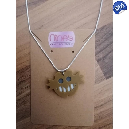 Sonic the Hedgehog ( Eggman ) Modern Necklace 3D Printed Sonic the Hedgehog ( Eggman ) Modern Necklace 3D Printed