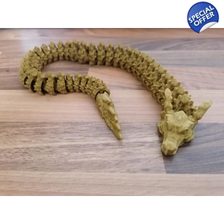 Articulated Gold Dragon..