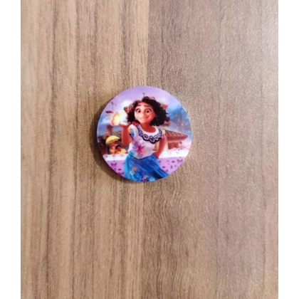 Disney Encanto Mirabel Round Single Pin Badge Disney Encanto Mirabel Round Single Pin Badge