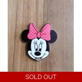Disney Minnie Mouse Face Single Pin Ba..