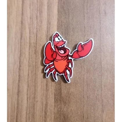 Disney The Little Mermaid - Happy Sebastian Single Pin Badge Disney The Little Mermaid - Happy Sebastian Single Pin Badge