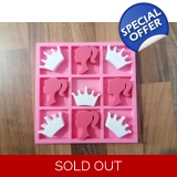 Barbie Tic Tac Toe Barbie Head & Crown.. Barbie Tic Tac Toe Barbie Head & Crown..