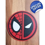 Deadpool & Spiderman Marvel Comics 3D ..