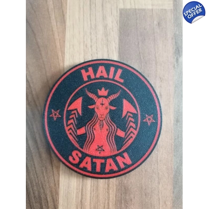 Chilling Adventures of Sabrina Hail Satan 3D Printed Mugs Drinks Coaster