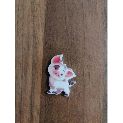 Disney Moana - Pig Pua - Happy Single Pin Badge