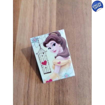 Disney Beauty And The Beast - Belle - Plastic Single Pin Badge Disney Beauty And The Beast - Belle - Plastic Single Pin Badge