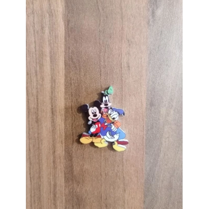 Disney Classic Mickey Mouse Goofy Donald Duck Trio Single Pin Badge