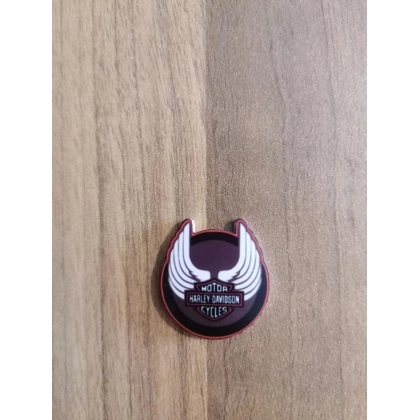 Harley Davidson - Wings Round - Single Pin Badge