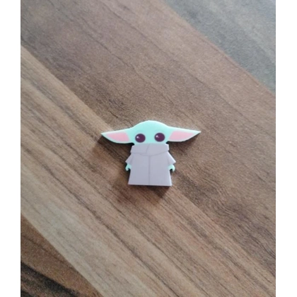 Disney Stars Wars The Mandalorian Baby Yoda / Grogu Single Small Pin Badge Disney Stars Wars The Mandalorian Baby Yoda / Grogu Single Small Pin Badge