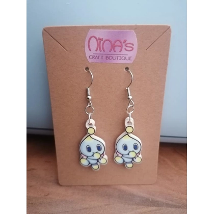 Sonic The Hedgehog - Chao - Curious Earrings Set