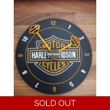 Harley Davidson 3D Printed Wall Clock