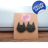 Stray Video Game Cat Textured Black 3D..