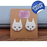 Stray Video Game Cat Textured White 3D..