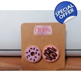 Doughnuts Yummy Stud Earrings Set