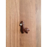 Lluma/Alpaca Dark Brown Plastic Single..