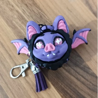 Bat With Wings Gothic C..