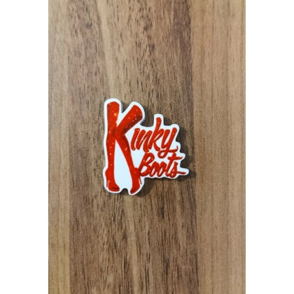 Kinky Boots The Musical Logo Single Pin Badge Kinky Boots The Musical Logo Single Pin Badge