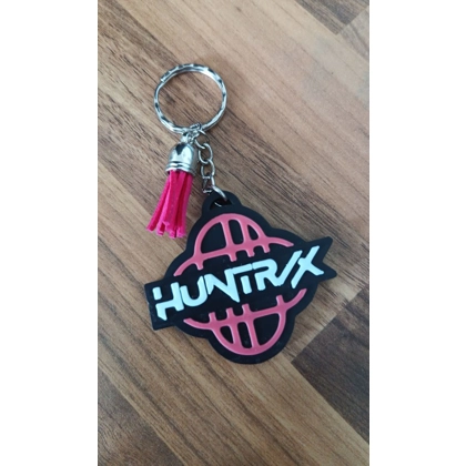 K-Pop Demon Hunters Huntrix Logo 3D Girlband Printed Keyring Keychain